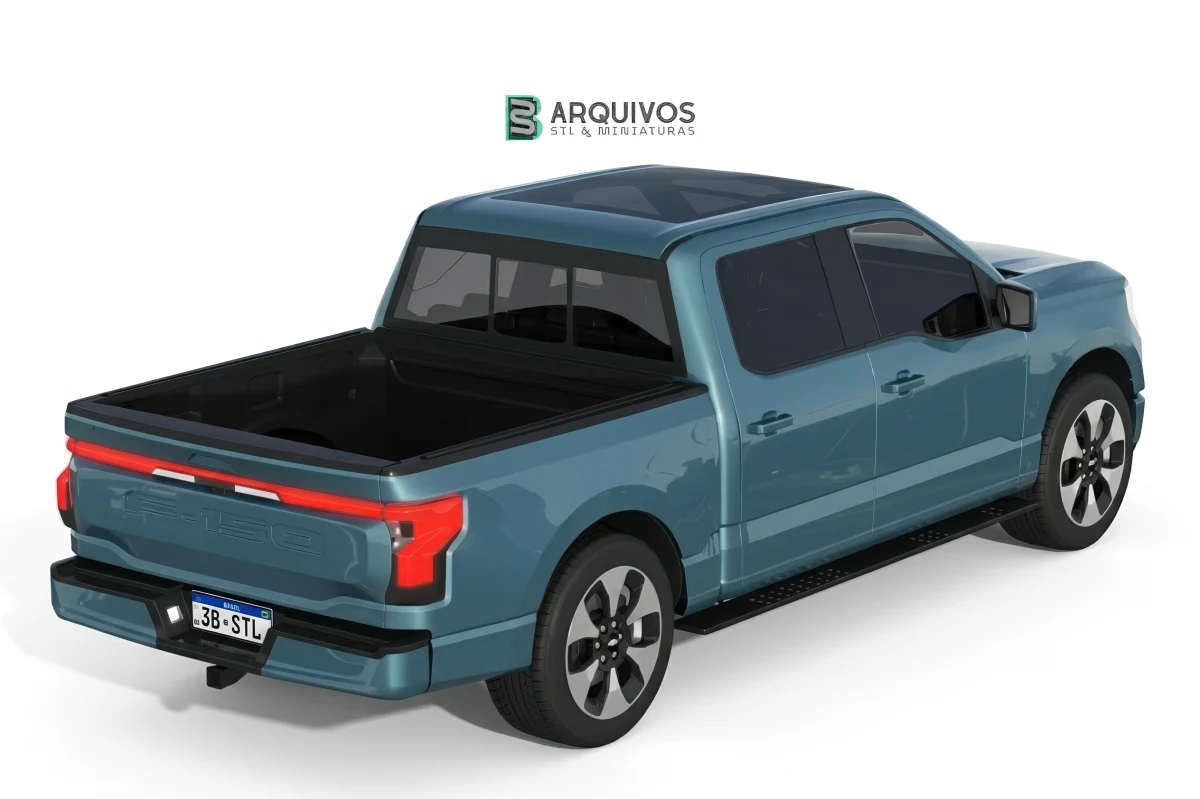 Modelo 3D STL - Ford F-150 Lightning 2022 — foto 2